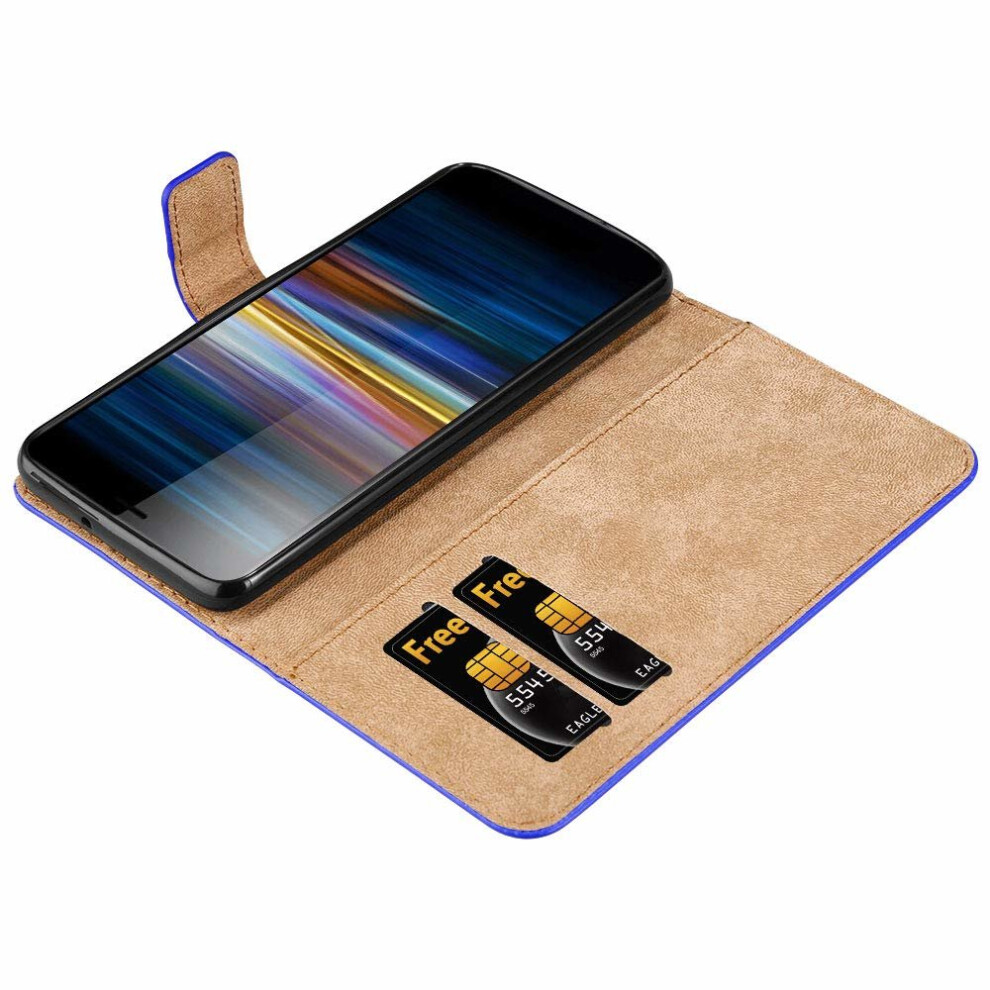 blue--for-sony-xperia-l3-phone-leather-folio-wallet-case