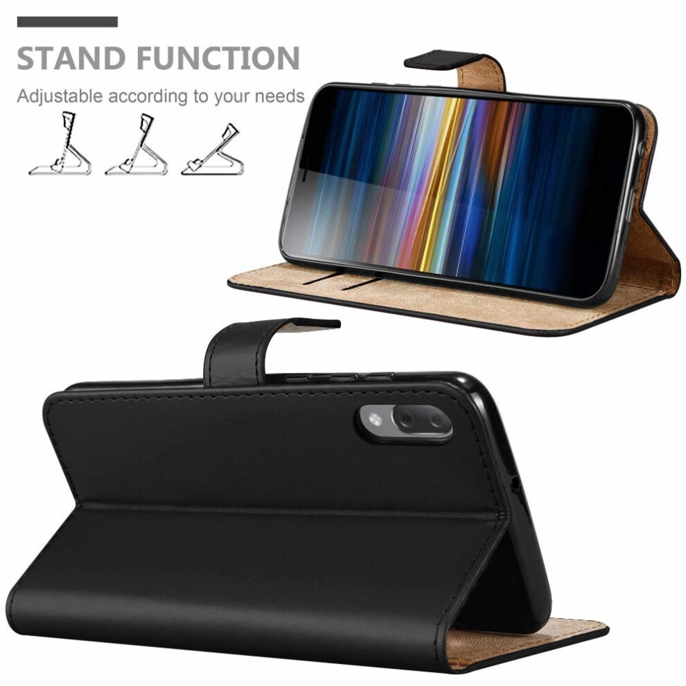 black--for-sony-xperia-l3-phone-leather-folio-wallet-case