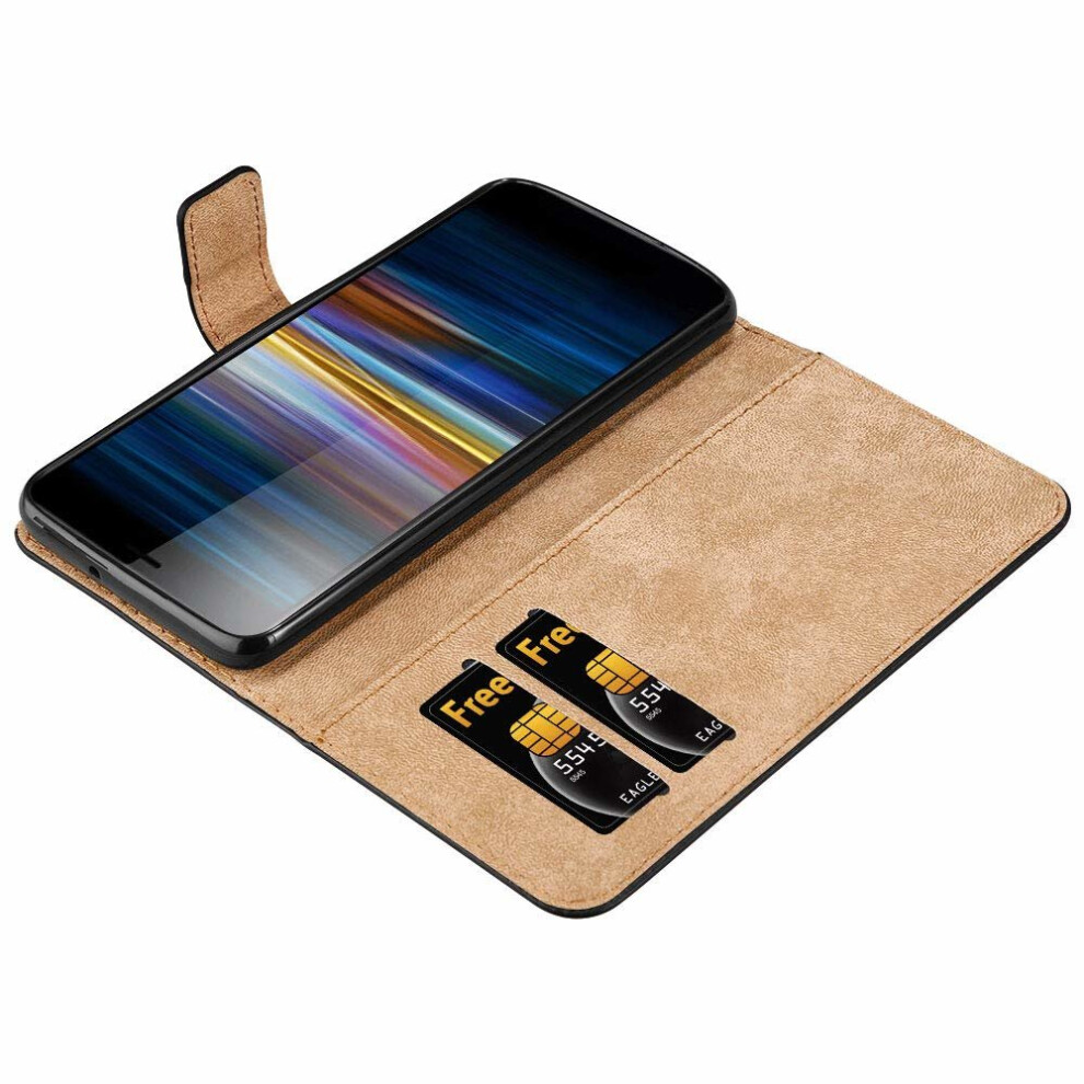 black--for-sony-xperia-l3-phone-leather-folio-wallet-case