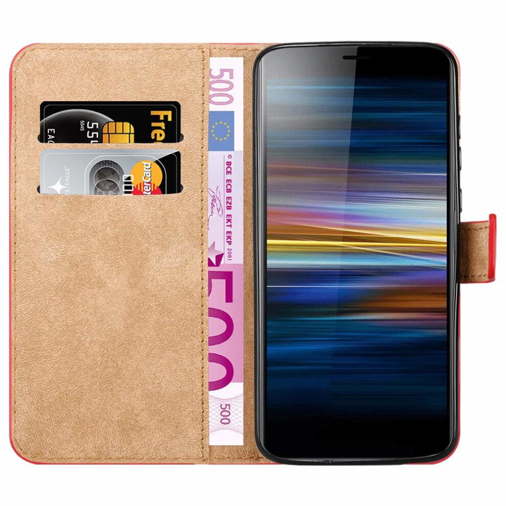 red--for-sony-xperia-l3-phone-leather-folio-wallet-case