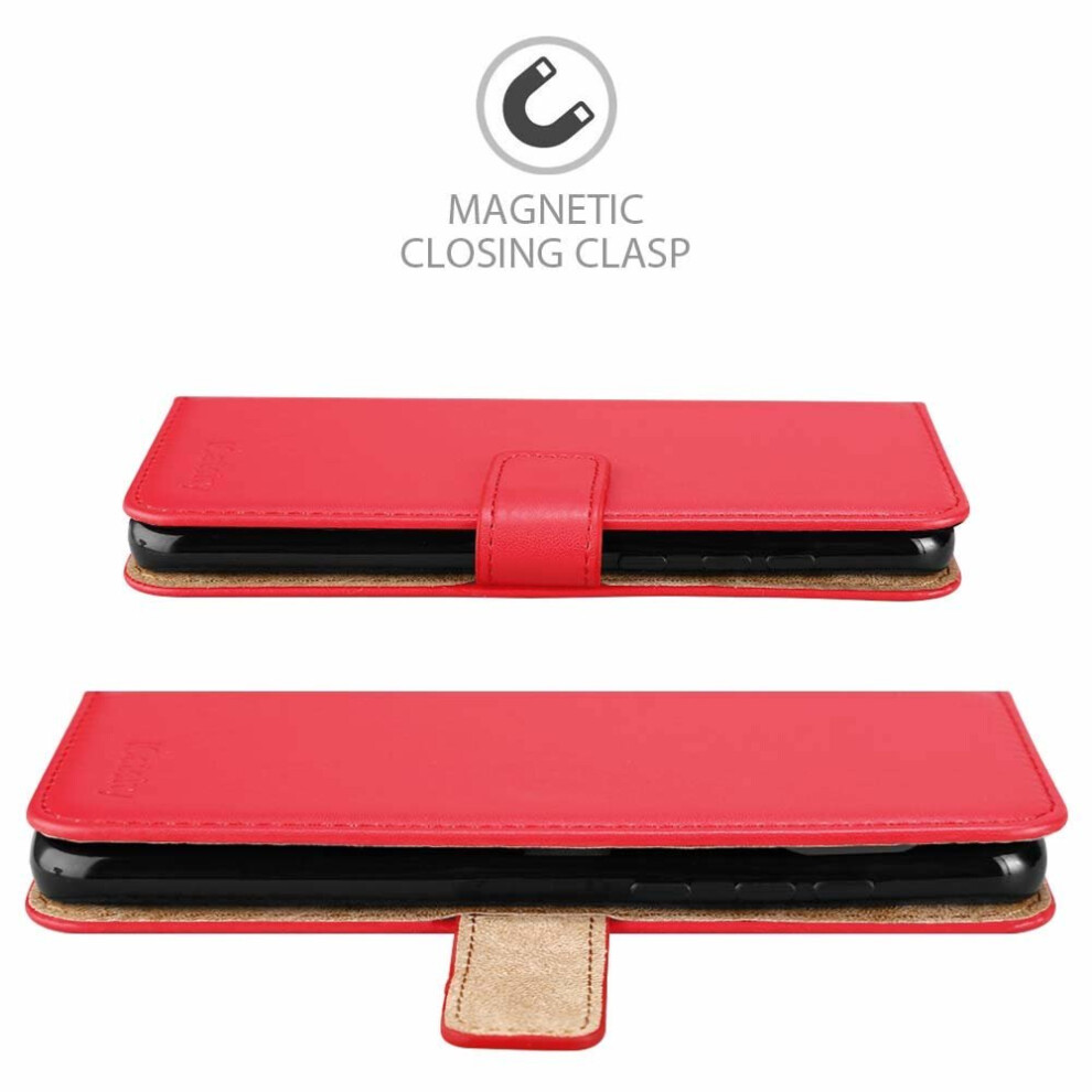 red--for-sony-xperia-l3-phone-leather-folio-wallet-case