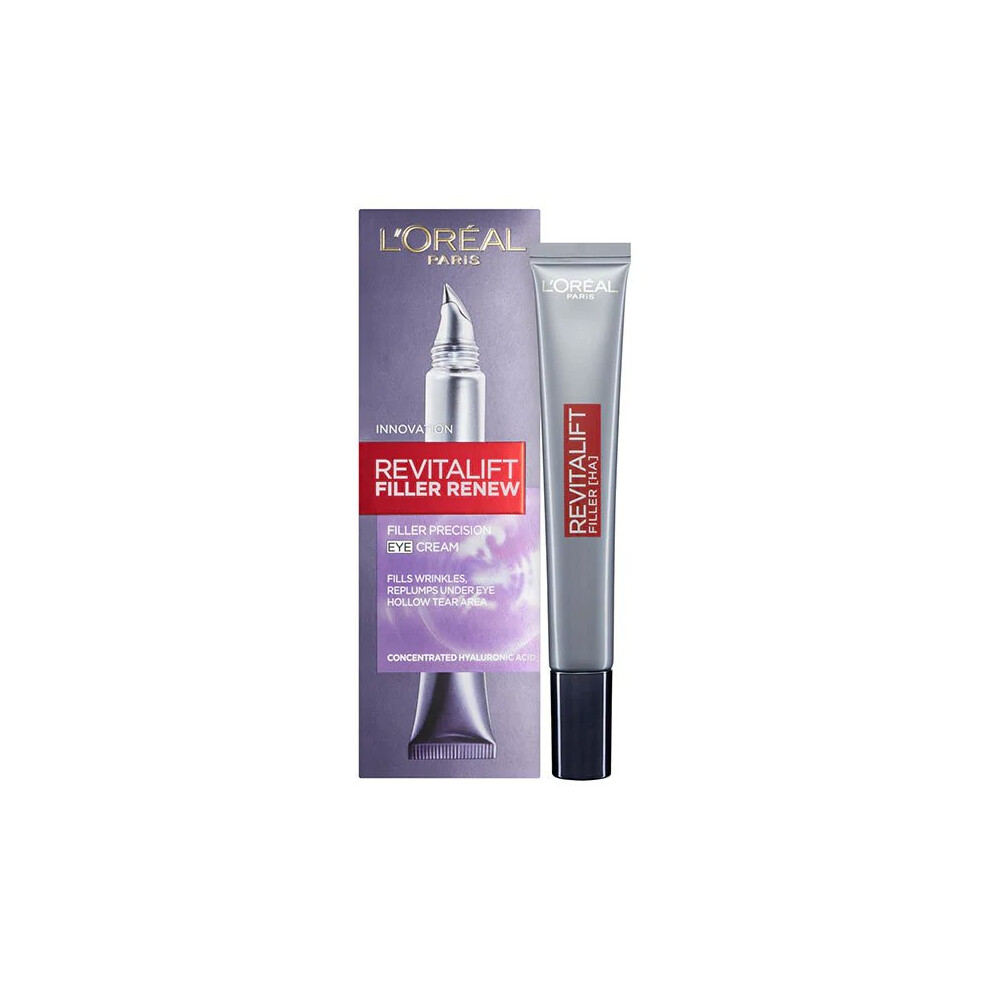 L'Oréal Revitalift Filler Renew Eye Cream | Hyaluronic Acid Eye Cream