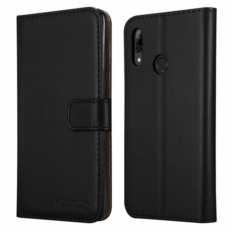 (Black) For Huawei P Smart 2019 Wallet Book Leather Case Black 5056298001453