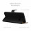 (Black) For Samsung Galaxy S10 Plus Wallet Leather Case 5