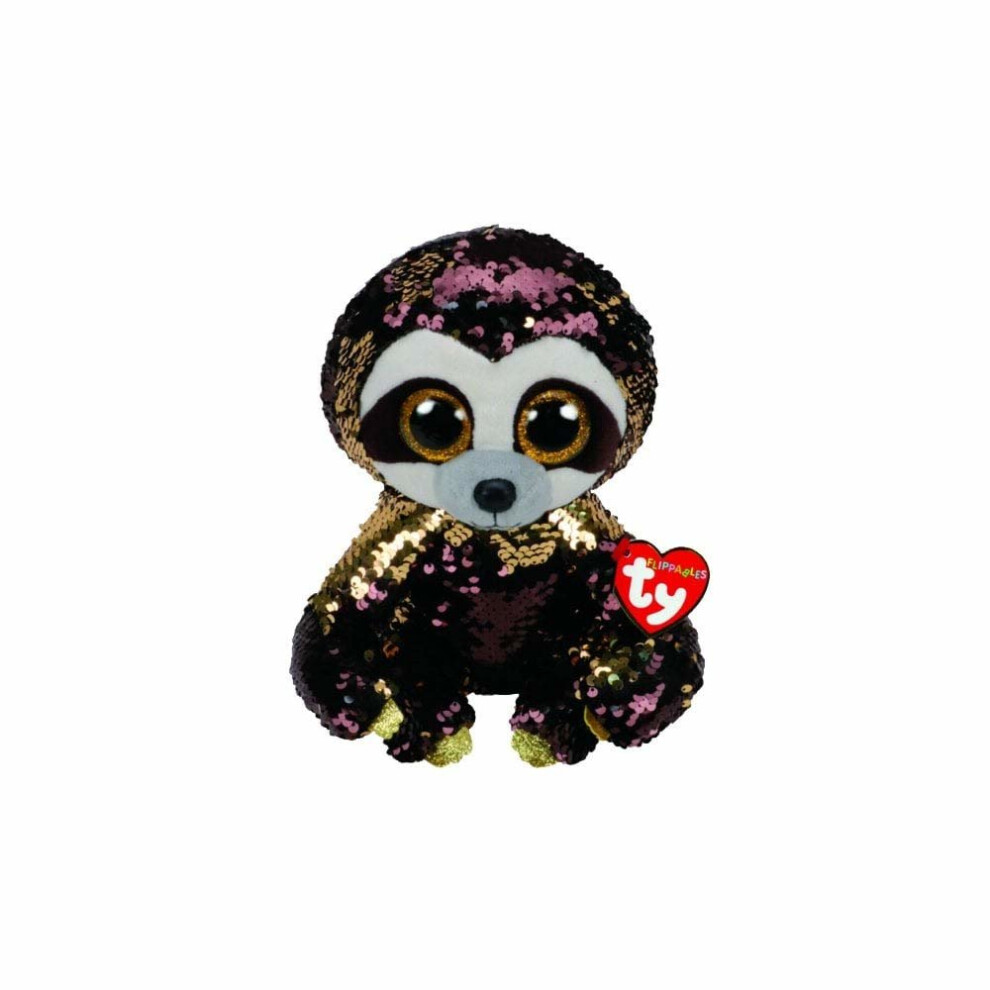 Ty Flippables TY36780 Dangler the Sloth Soft Toy 23 cm