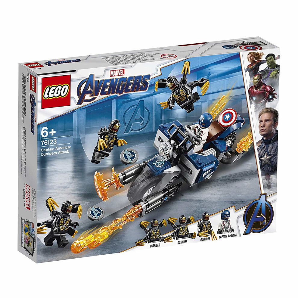 LEGO 76123 Marvel Avengers - Captain America: Outriders Attack