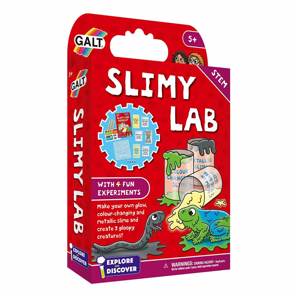 Galt Toys Slimy Lab Make Your Own Slime Kit