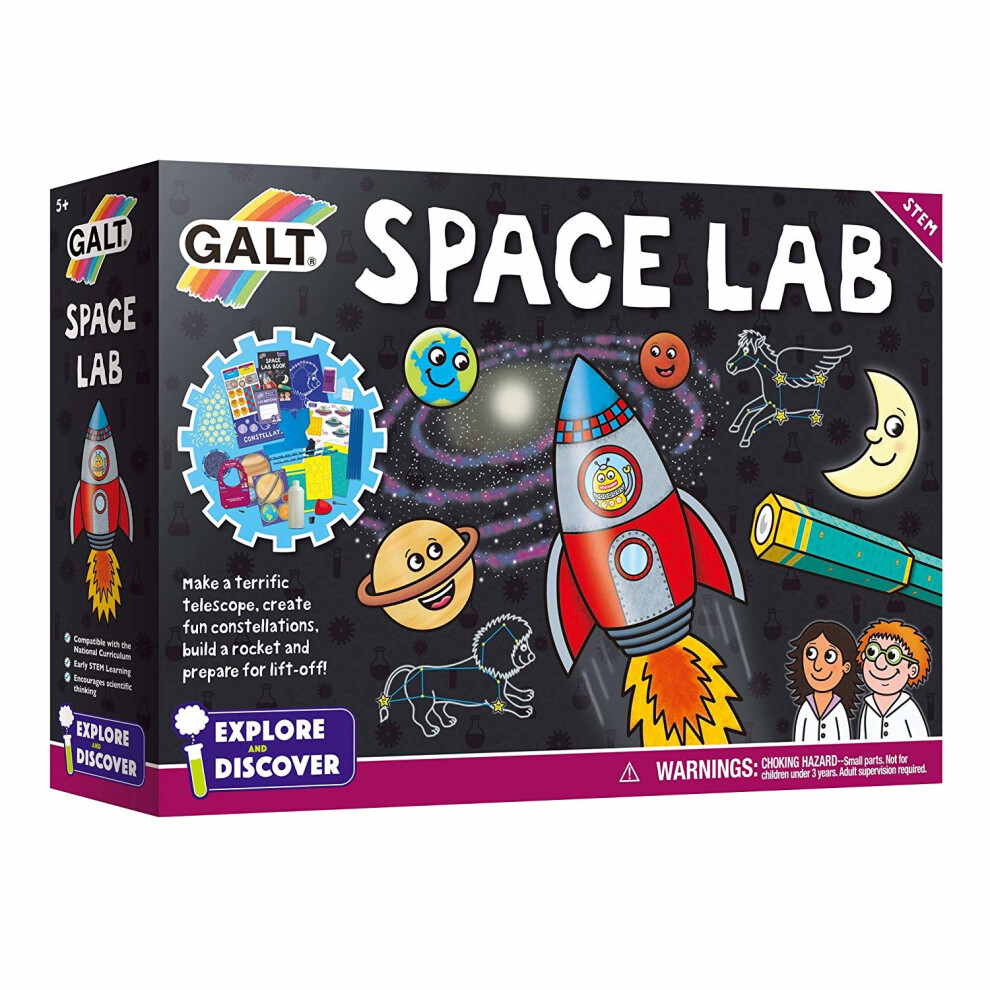 Galt Toys Explore & Discover Space Lab Science Kit