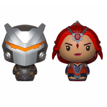 Funko Pint Sized Heroes 2-Pack: Fortnite: Omega & Valor - Collectible Vinyl Figure - Gift Idea - Official Merchandise - for Kids & Adults - Video