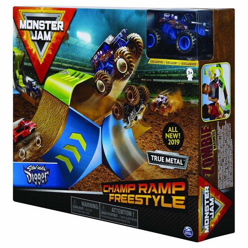 Monster Jam Monster Jam 6045029 Stunt Playsets 1:64, Assorted Colours 1