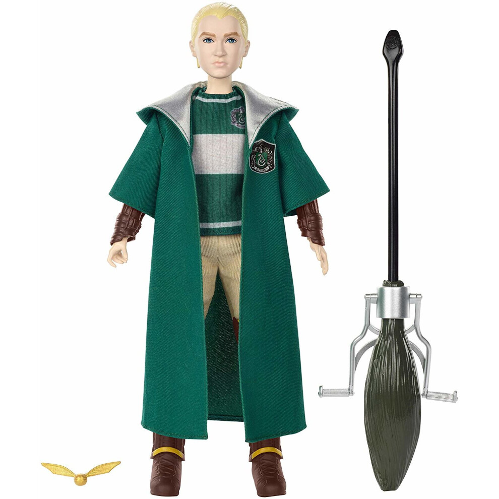 Harry Potter GDJ71 Draco Malfoy Collectible Quidditch Doll