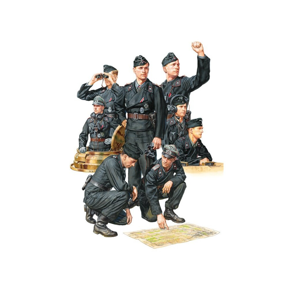 Tamiya 35354 Wehrmacht Tank Crew Set Model Kit Scale 1:35