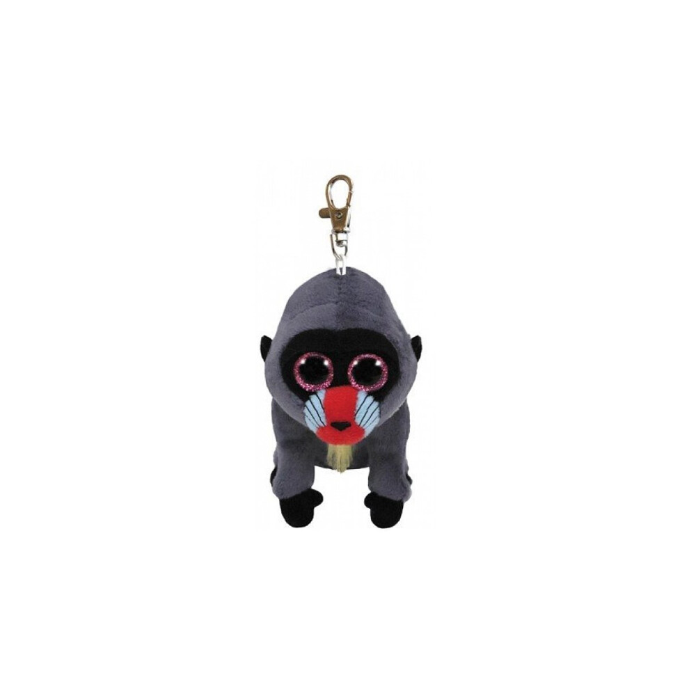 Ty Beanie Babies Boos Wasabi the Baboon Key Clip