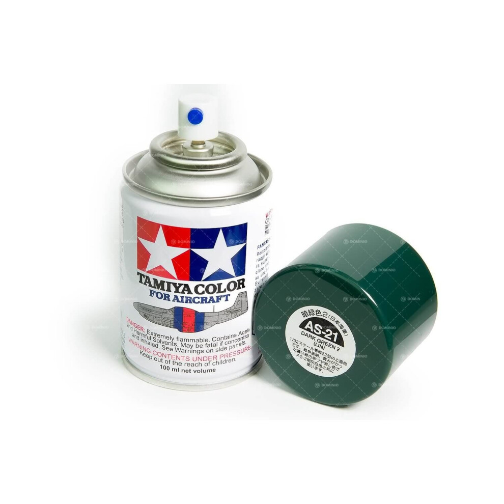 Tamiya 100ml AS-21Â Dark Green 2 (IJN) Spray Paint