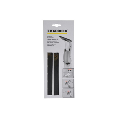 Kärcher Karcher Window Vacuum Cleaner Replacement Blade Pack Of 2 - 170mm