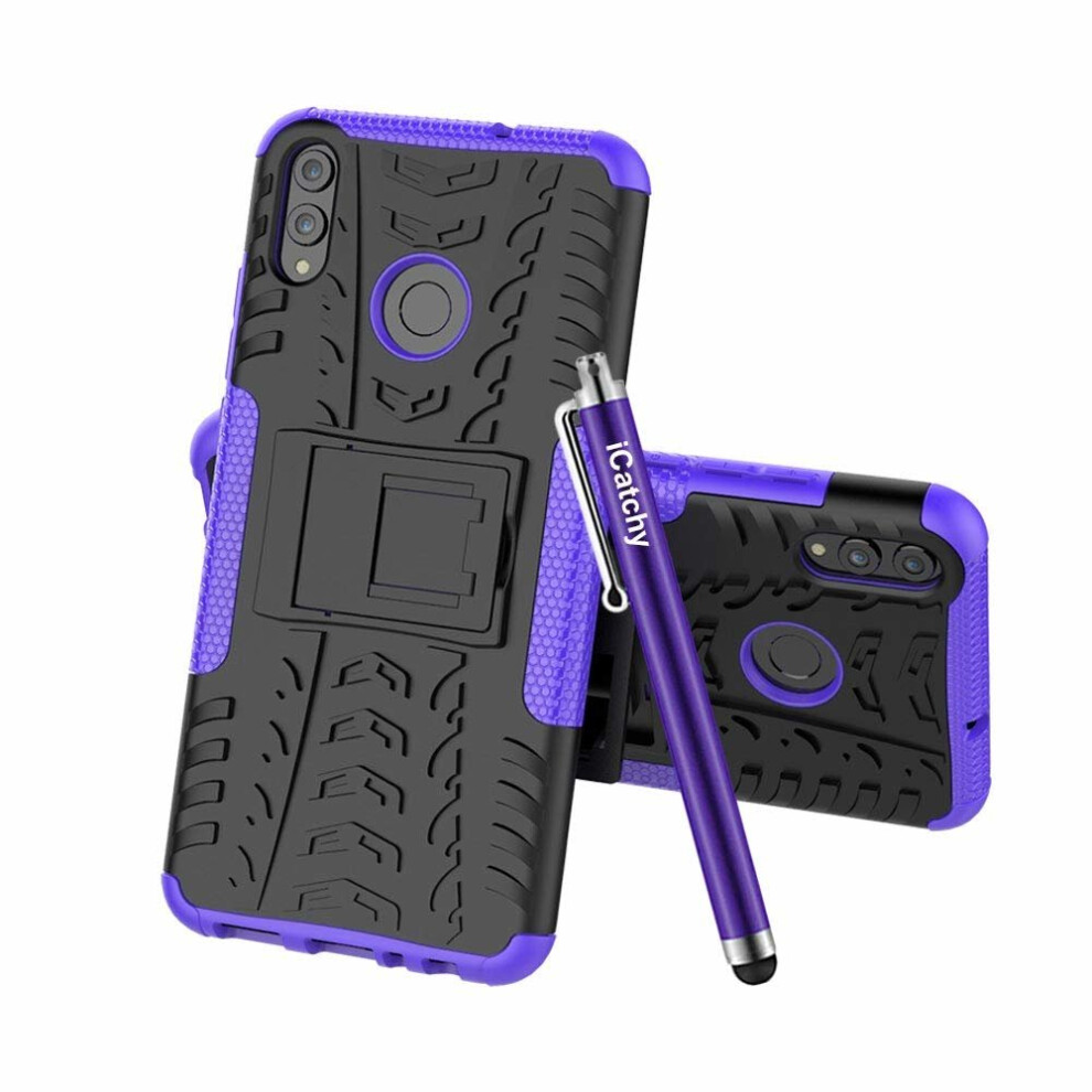 (Purple) For Huawei Honor 8X Phone Shockproof Case Cover Purple 5056298001132