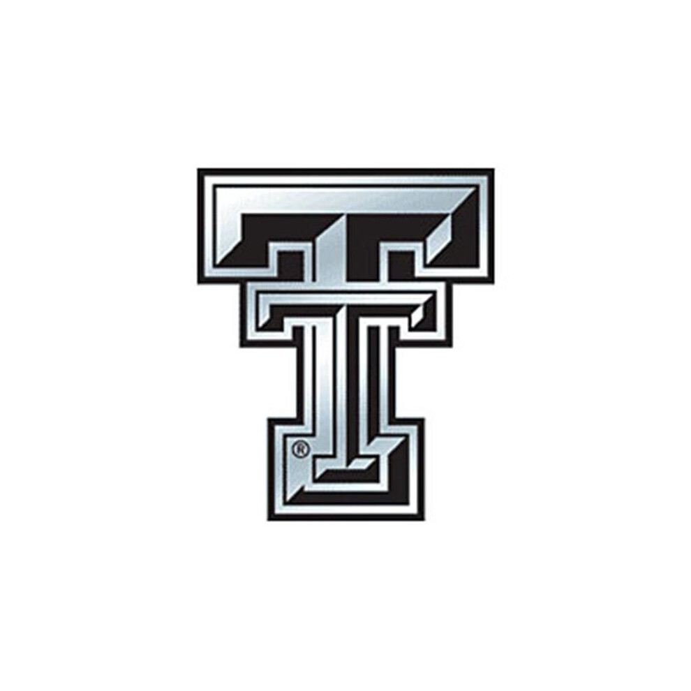 Texas Tech Raiders Auto Emblem - Red/Silver 657248065928