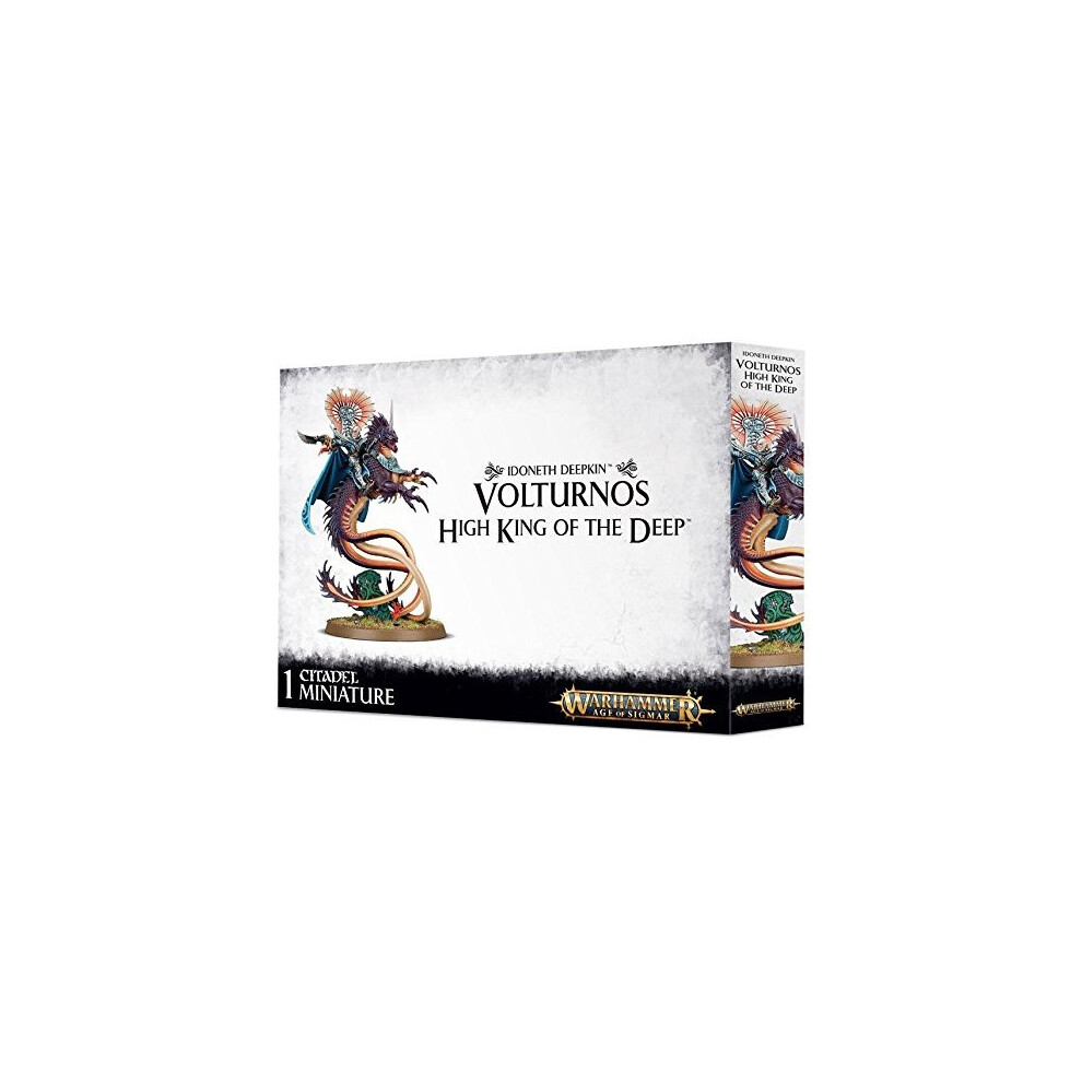 Games Workshop Warhammer Aos - Idoneth Deepkin - Volturnos High King Of The Deep - Tabletop Miniatures Wargame
