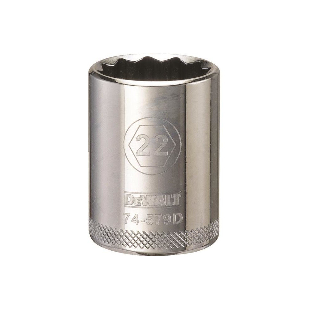 22Mm 12 Point Socket - 0.5 In. Drive 753153404255