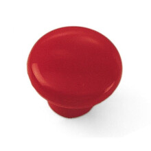 1.25 in. Plastic Knob - Red