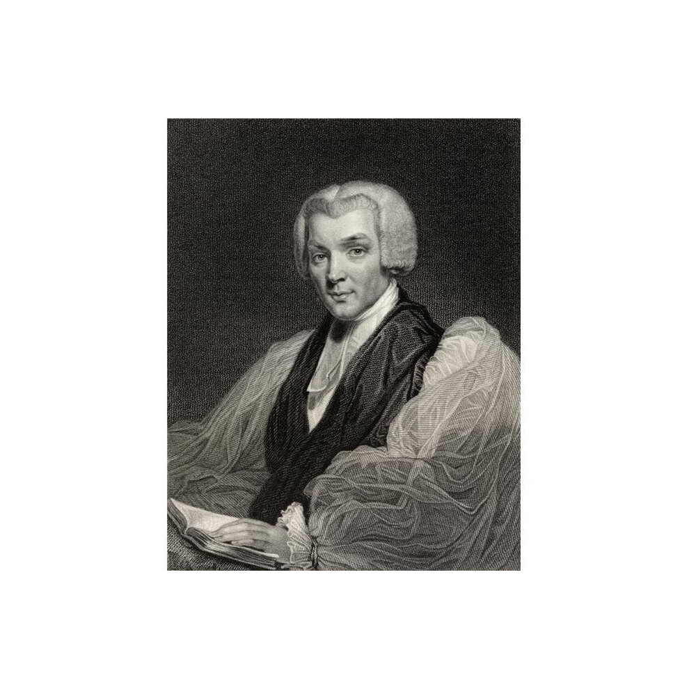 Brainboosters William Howley 1766 To 1848 Archbishop Of Canterbury Engraved By W Holl After W Owen From The Book National Portrait Gal Poster Print, 26 X 32