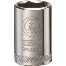 Stanley Tools 227509 0.43 in. 6 Point Socket - 0.25 in. Drive