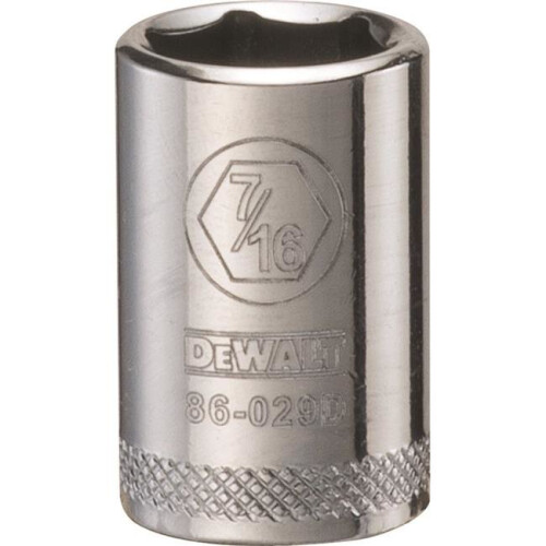 STANLEY Stanley Tools 227509 0.43 in. 6 Point Socket - 0.25 in. Drive