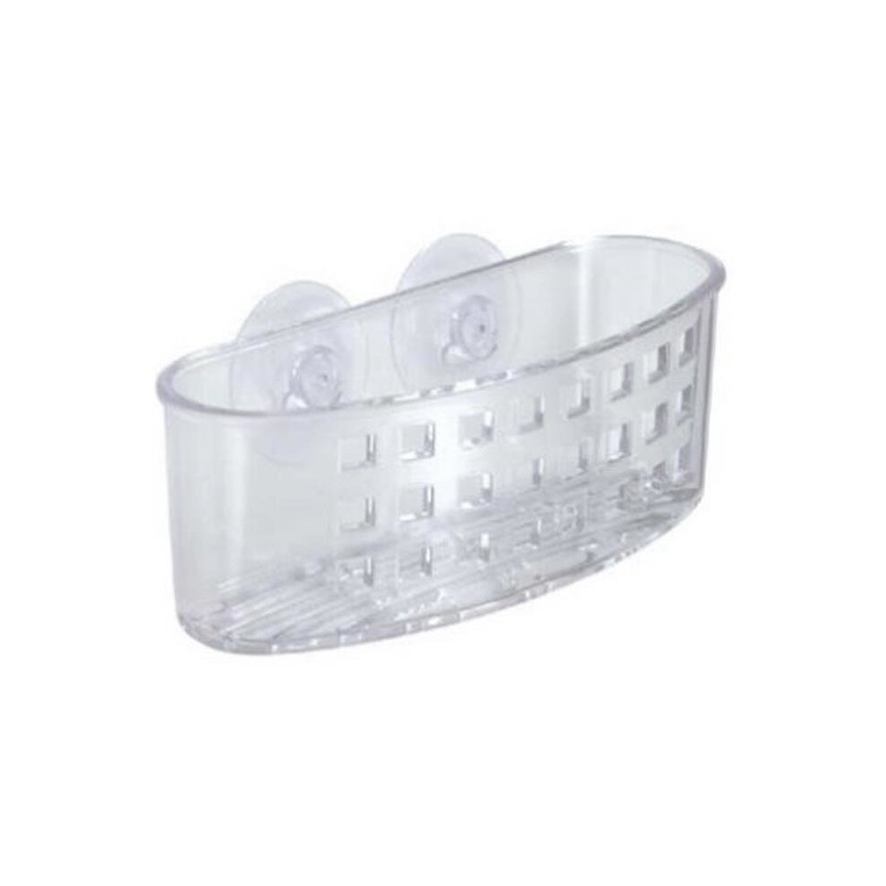 Gsi Homestyles 38900 Suction Sponge & Scrub Center, Clear