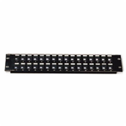 BLANK KEYSTONE-MULTIMEDIA PATCH PANEL 24-PORT
