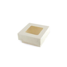 White Kray Box With Window 34 Oz. Pack Of 250