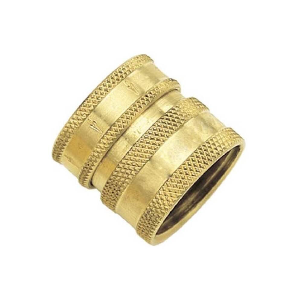 Fiskars 581254 Green Thumb Brass Female Quick Connector