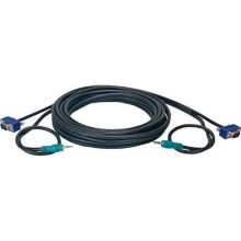 35' High Performance Ultrathin Vga/Qxga Hdtv/Hd15 Cable With Audio