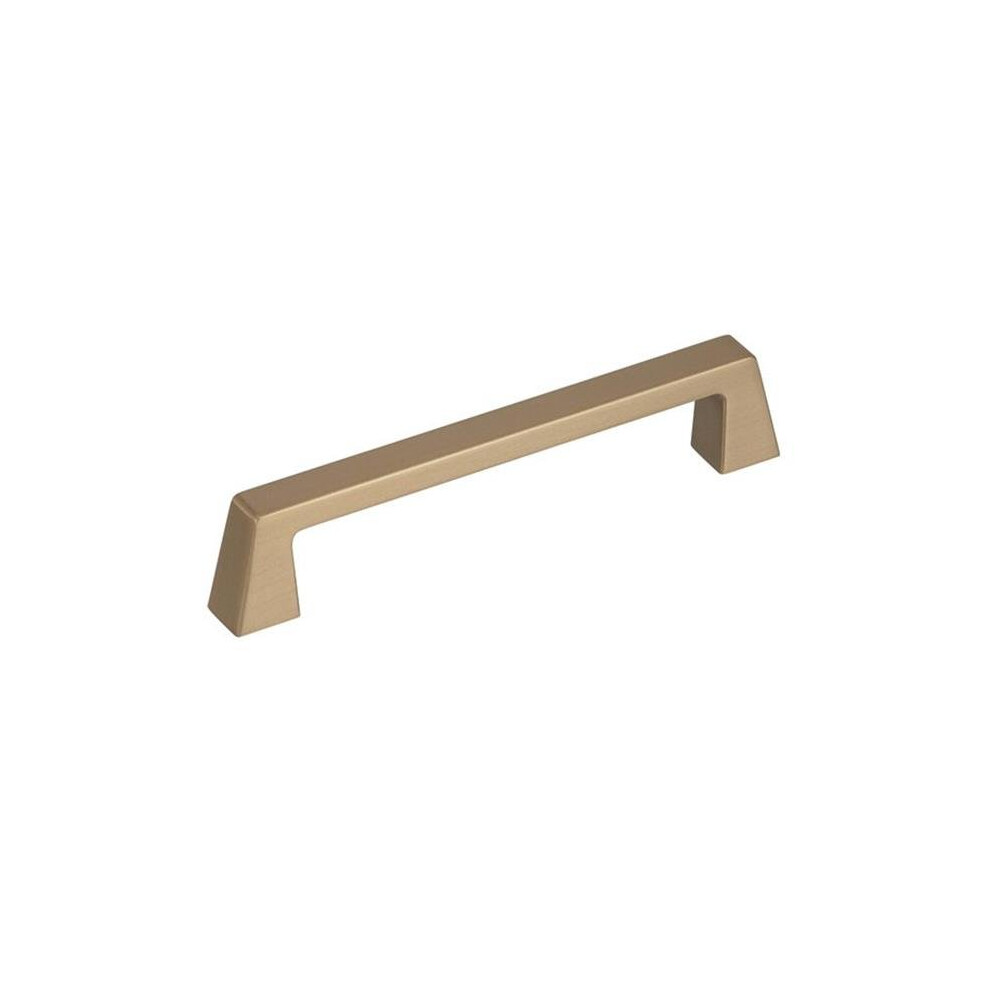 128 Mm Blackrock Cabinet Pull - Golden Champagne 723902683521