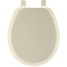 Bemis Manufacturer 212895 Biscuit Round Wood Toilet Seat