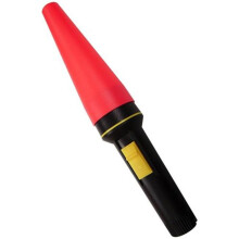 2D Light Signal Wand Flashlight Safety Cone - Black