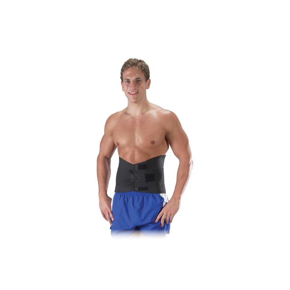Photos - Braces / Splint / Support 10 in. Criss-Cross Support With Steels, Black - Small RO723292