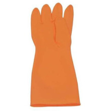 068-AK1815-O-9 15 in. 20 mil Clean Room Gloves - Orange, 9 Size