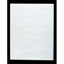 8.5 x 11 In. Newsprint Theme Paper, White, Pack - 500