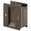 164430 2.5 x 1.37 Solid Brass Pocket Door Pull 1
