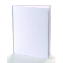 White Hardcover Blank Book 11X8.5