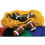 36 in. x 15 in. Zippered Mesh Bag - Yellow 1