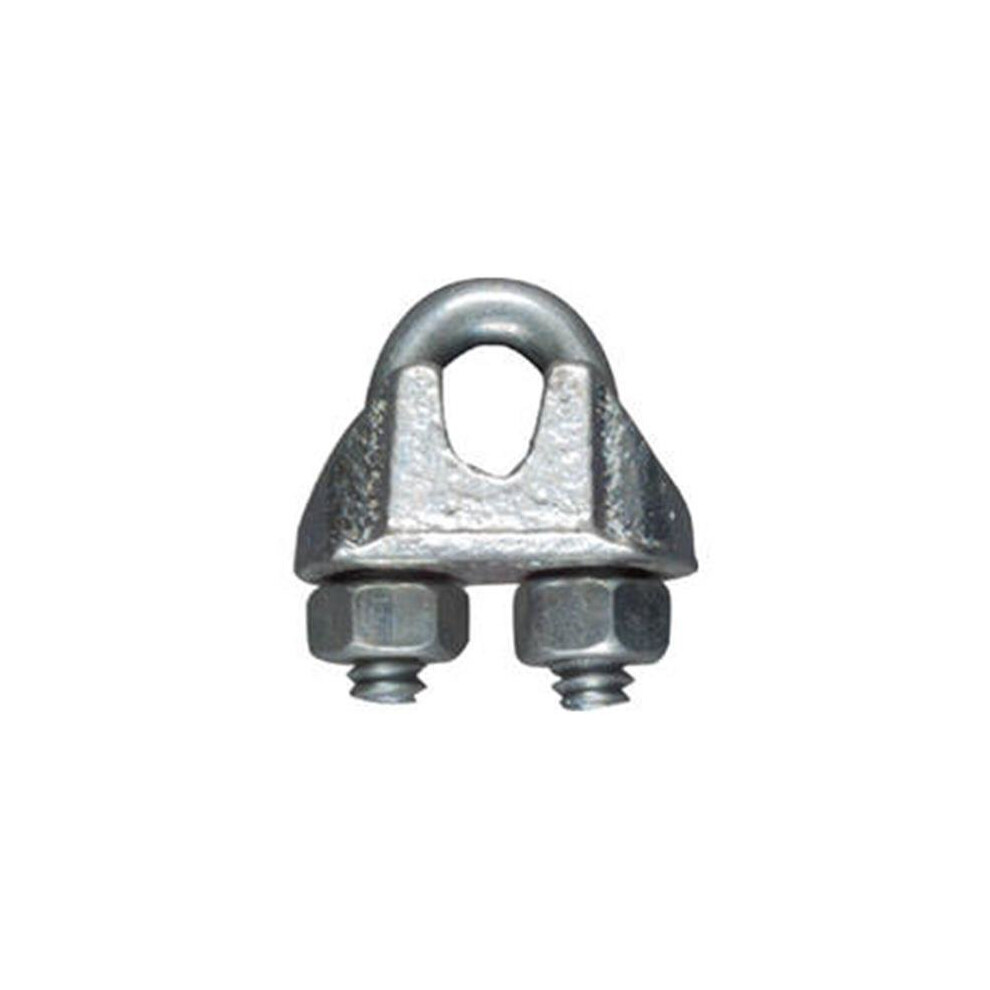 Hardware N248-278 0.12 in. Zinc Plated Wire Cable Clamp