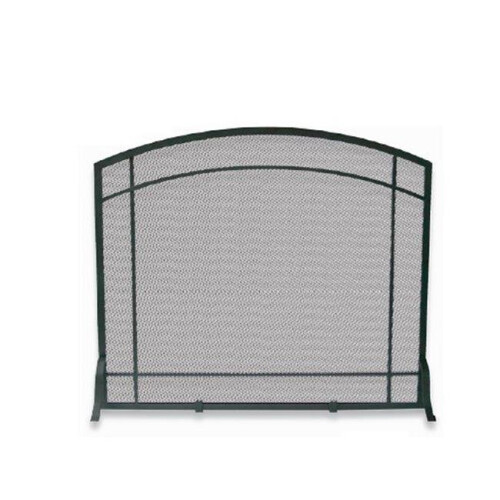 SINGLE PANEL BLACK WROUGHT IRON MISSION SCREEN