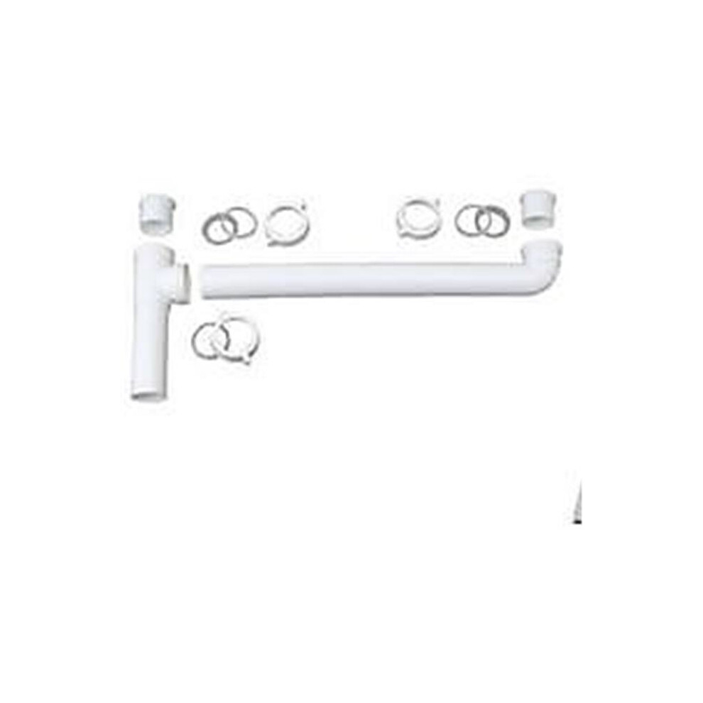 Master Plumber 2 Bowl End Out Drain 753153434788