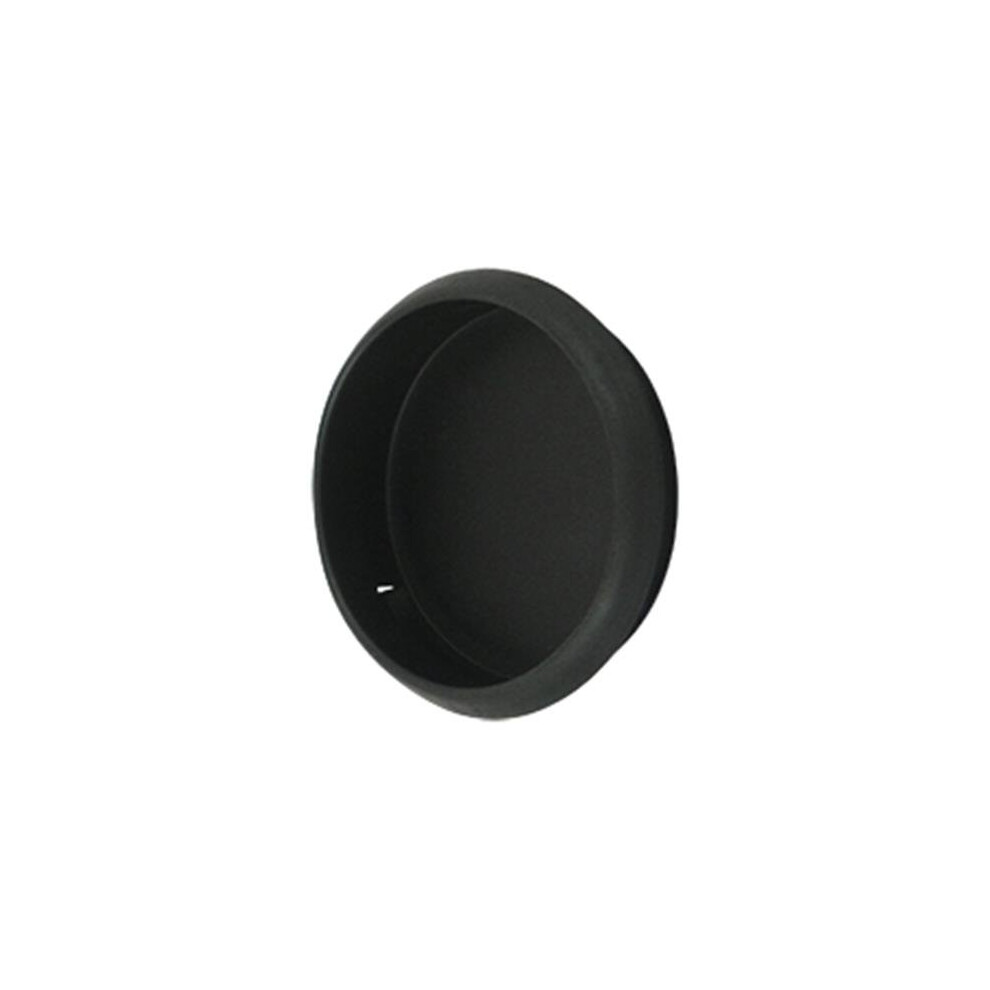 2.12 In. Diameter Round Flush Pull, Black - Solid 723902226230