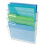 Wall Pocket System- 3-Letter Pockets- 13in.x4in.x14in.- Smoke 1