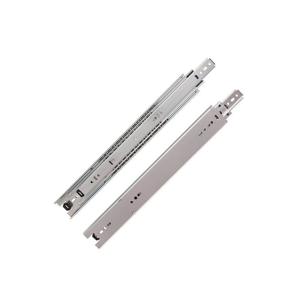 200 Lbs, 26 In. Full Extension Drawer Slide, Zinc 727272761308