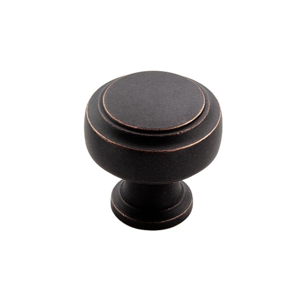 Highland Ridge Round Knob - Dark Oiled Bronze 657248419578