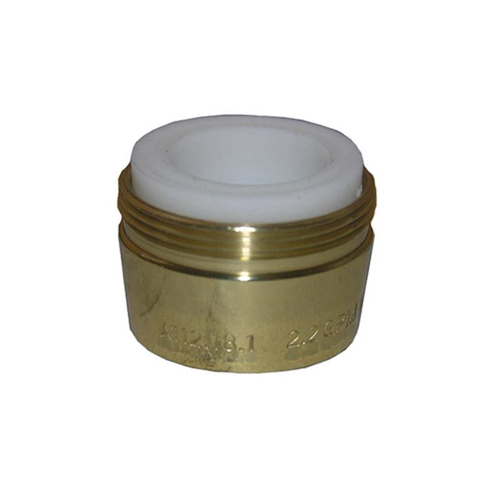 Larsen Supply Co., Inc. 09-8973 0.86 In. Dual Thread Polished Brass Aerator 723902360514