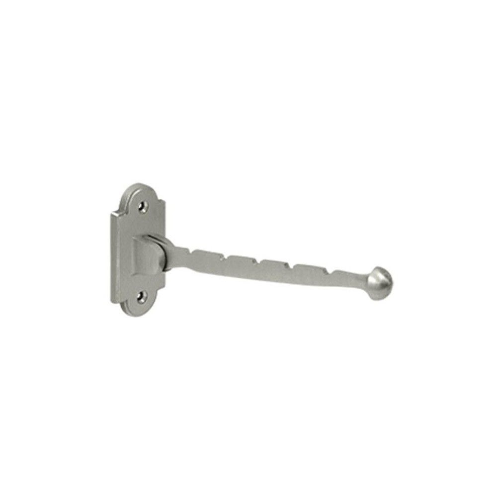 7 In. Projection Valet Hook, Satin Nickel - Solid 753153388722